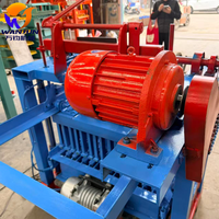 Machine à fabriquer des briques semi-automatique durable et économique pour les travaux de construction avec garantie d'un an