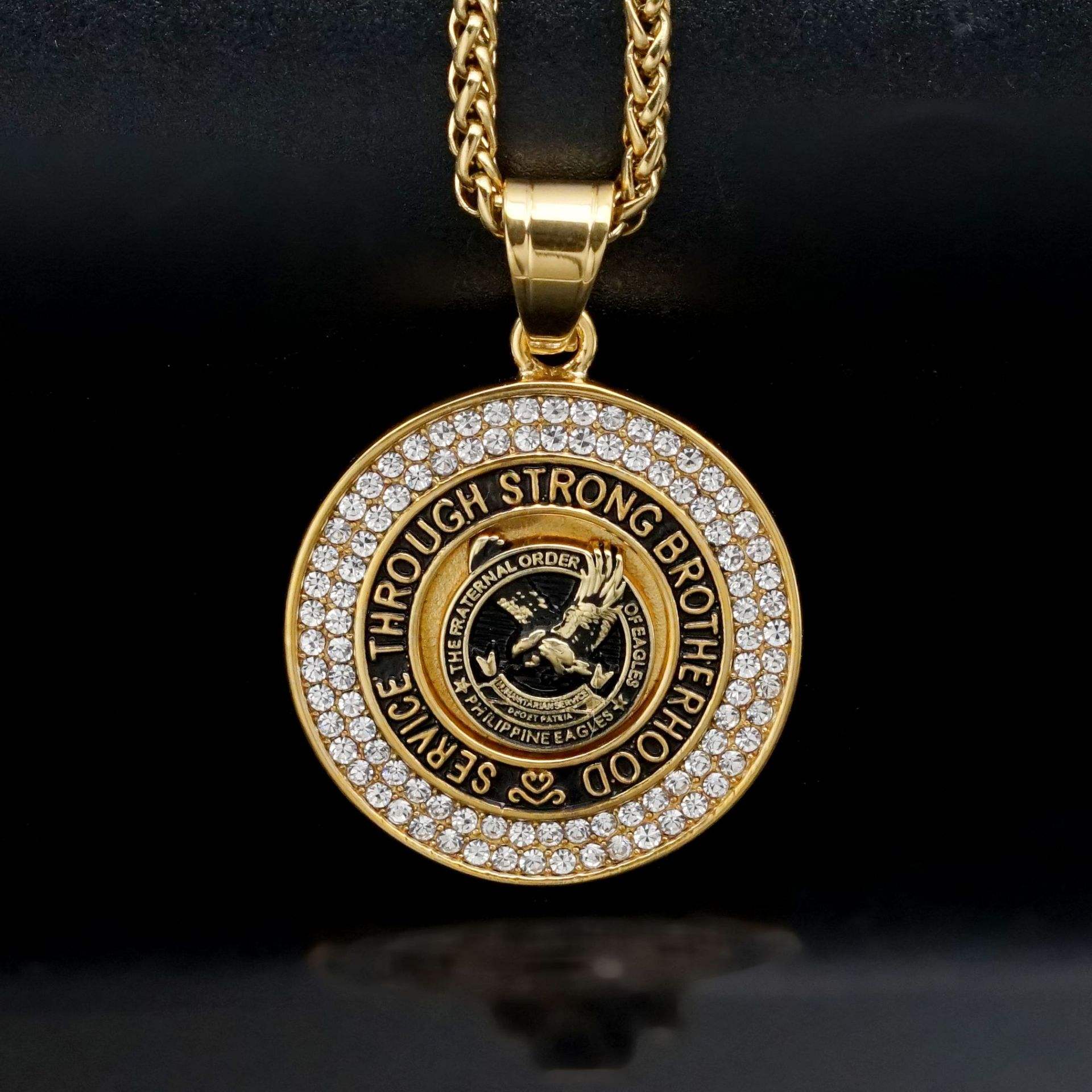 จี้ทองเดี่ยว1ชิ้นไม่มีโซ่