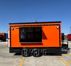 Mobile <strong>Ice</strong> <strong>Cream</strong> Shop Truck <strong>Trailer</strong> Travel Accessories <strong>Ice</strong> <strong>Cream</strong> Food <strong>Trailer</strong> Fibreglass Refrigerated Food Truck - Product Image 2