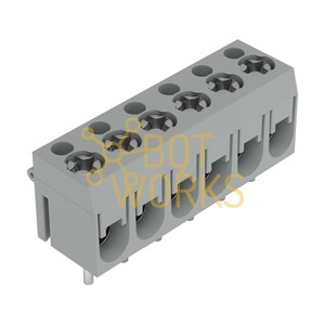 Morsettiera a vite a 6 poli per uso industriale, nuova (modello 237136) - Product Image 1