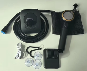 Doccia da Campeggio Ricaricabile con 5 Impostazioni <span class=keywords><strong>di</strong></span> Pressione, Alimentata da Batteria da 8000mAh, Portatile per Escursionismo e Campeggio - Product Image 3