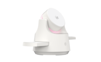 3-in-1 Magnetisches Kabelloses Ladegerät mit Automatischer Öffnung, Schrittmotor-Design, 120° Verstellbare Ladestation, RGB-Ambientebeleuchtung, 15W