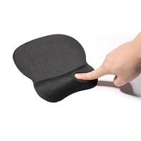 Tapis de souris ergonomique avec support de poignet en gel, tapis de souris confortable pour ordinateur portable, soulagement de la douleur, tapis de souris pour le bureau et la maison