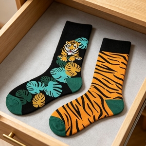 Calcetines Unisex con Diseño de <span class=keywords><strong>Ballena</strong></span>, Estilo Hip Hop, Skateboard, Moda, Novedad Creativa, Personajes de Anime y Películas, Transpirables, para <span class=keywords><strong>Hombre</strong></span> - Product Image 6