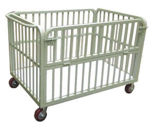 Zware transportkar voor textielrollen, voor magazijn - Product Image 1