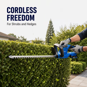 Attrezzi da giardino 20v <span class=keywords><strong>batteria</strong></span> al litio 450mm Cordless decespugliatore portatile tagliasiepi con lama <span class=keywords><strong>a</strong></span> doppia azione - Product Image 6