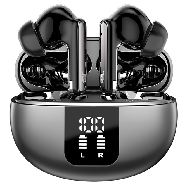 Open Ear Hook LCD Touch Screen Sports TWS Earphones ANC Intelligent AI Translation for 5.3 IPX7 Waterproof Hi-Fi Sound
