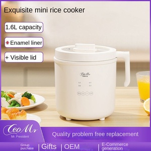 Mini olla arrocera USB inteligente de 1,6 l, carcasa de plástico multifuncional, tiempo de cocina para 1-2 personas para dormitorio de estudiantes en casa - Product Image 3
