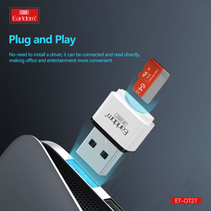 Lector de Tarjetas Micro TF 2 en 1 USB 2.0 de Alta Velocidad, Mini Adaptador Micro TF USB 2.0 para Memoria - Product Image 4