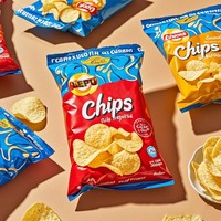 Imprimé personnalisé 40g 50g 60g sac en plastique laminé de qualité alimentaire pochettes pour oreillers sacs en mylar pour croustilles pop-corn et collations soufflées