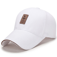 Casquette de baseball en coton avec logo personnalisé, chapeau de sport d'extérieur, casquette de sport décontractée pour homme, réglable
