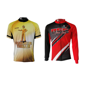 自転車用ジャージーサイクリングシャツ昇華メンズ半袖カスタムデザイン - Product Image 3