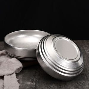 Bol à nouilles froides en acier inoxydable à double paroi, grande taille, pour ramen et nouilles instantanées, usage domestique - Product Image 2