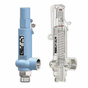 Válvula de alivio de seguridad de presión de resorte directo CROSBY para configuración de boquilla completa de gas con función de detección de fugas de fuelle - Product Image 3