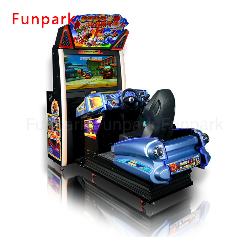 Симулятор вождения FunparkArcade, видеоигры, гоночный симулятор для Игрового Центра, игры с монетоприемником