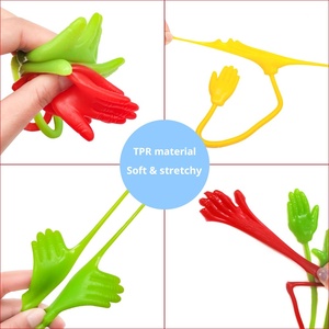 Jouet créatif et nostalgique en matériau souple, extensible et collant, en forme de mains, pour grimper aux murs et soulager le stress, pour les jeunes (7-14 ans) - Product Image 2