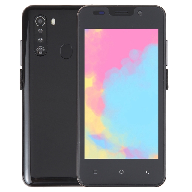 Note80 / D76 Smart Phone 512MB+4GB 5.0 Inch Screen Face Identification Android 4.4 3G Phone