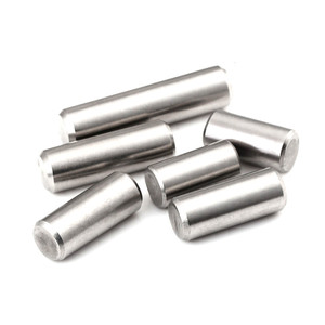 Goupilles cylindriques de précision en alliage d'acier inoxydable, filetées intérieures M2, longueur 15 mm, goupille à fourche, conception creuse - Product Image 1