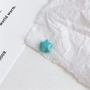 ลูกปัดรูปดาวห้าเหลี่ยมทำจากอะคริลิคทำมือ DIY สร้อยข้อมือเชือกผมลูกปัด - Product Image 5