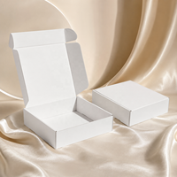 Boîtes rigides en carton kraft ondulé écologiques en forme d'avion, emballage personnalisé pour chaussures, vêtements, fourrures, recyclables