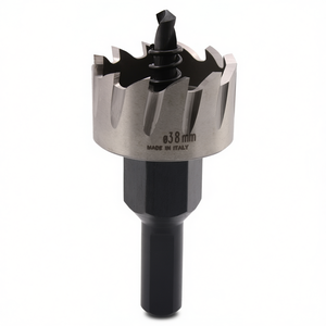 Scie cloche HSS Ttake 38 mm fabriquée en Italie pour le perçage du métal et du bois - Product Image 2