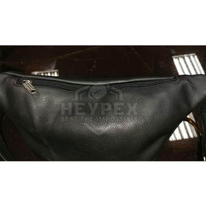 2025 sac banane à la mode personnalisable 100% sac de taille en cuir pur avec fermeture à glissière Style sportif et Logo/étiquette - Product Image 5