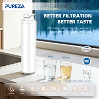 Cartucho de Filtro de Agua Manual para el Hogar PUREZA Z039, de Plástico, Certificado NSF42, Duración del Filtro de 6 Meses, Instalación Rápida sin Herramientas