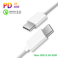 Câble de charge rapide PD 60W de haute qualité 1M 2M Type C compatible Samsung Galaxy iPhone 15 pour imprimante, ordinateur, appareils iOS