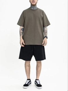 Venta caliente de alta calidad de gran tamaño de talla grande de impresión personalizada al por mayor camiseta en blanco para hombres - Product Image 6