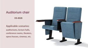 Silla <span class=keywords><strong>de</strong></span> auditorio plegable <span class=keywords><strong>de</strong></span> alta calidad, tablero <span class=keywords><strong>de</strong></span> escritura, tela suave y cálida para <span class=keywords><strong>teatro</strong></span> escolar, gimnasio, cines, muebles <span class=keywords><strong>de</strong></span> estilo moderno - Product Image 4