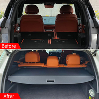Couverture de cargaison de coffre rétractable pour BYD Tang L Sealion 8 2025 + accessoires de Gadgets de mise à niveau de garniture intérieure de voiture