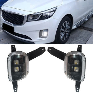 Luces LED <span class=keywords><strong>de</strong></span> circulación diurna para coche, faro antiniebla para conducción, impermeable, para Kia Carnival 2014, 2015, 2016, DRL, 12V, blanco - Product Image 5
