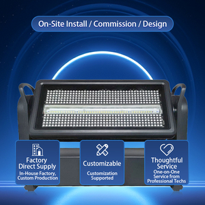 Projecteur Stroboscopique Mobile Étanche RGB DMX512 PS600Y Effet Course de Chevaux pour Extérieur, Théâtre Amateurs et Communautaire / Spectacles - Product Image 5