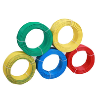 Fil de câble électrique de câblage flexible en cuivre nu isolé en pvc direct d'usine pour bateaux