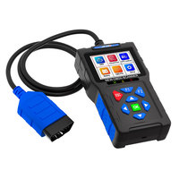 NUEVO Escáner Automotriz JFIND JF700 PRO con Funciones OBD2 Completas, Herramienta de Diagnóstico para Automóviles con Probador de Batería de 12V 2 en 1
