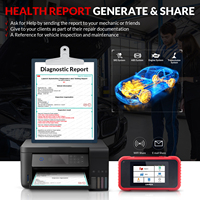 Lector de Códigos OBD2 CRP123E V2.0, Herramienta de Diagnóstico Automotriz, Pantalla Táctil de 5 Pulgadas, Detección Automática de VIN Rápida, Actualizaciones Gratuitas en Línea, Android