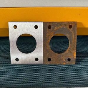 Petite machine de polissage de surface de tôle d'ébavurage de bord de plaque en aluminium antirouille 100/150 nouveau moteur de noyau d'état - Product Image 5