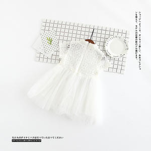 ชุดเดรสลูกไม้สีขาวลายดอกกุหลาบสำหรับเด็กผู้หญิงขายดีจากญี่ปุ่น - Product Image 2