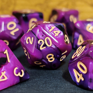 <span class=keywords><strong>Jeu</strong></span> <span class=keywords><strong>de</strong></span> dés <span class=keywords><strong>de</strong></span> couleur violet <span class=keywords><strong>et</strong></span> noir avec coin rond pour <span class=keywords><strong>donjons</strong></span> <span class=keywords><strong>et</strong></span> <span class=keywords><strong>dragons</strong></span>, accessoire <span class=keywords><strong>de</strong></span> jouets, vente en gros au prix d'usine - Product Image 1
