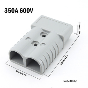 מחבר סוללה AP-350 350A 2/0 AWG נחושת 1p 12V לחיבור מהיר, ערכת חיווט כננת לקרוואן - Product Image 2