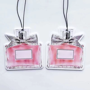 Новый дизайн розовый большой бренд флакон для духов в форме RTS мульти ароматный микс автомобильный освежитель воздуха - Product Image 6