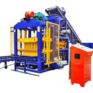 Gạch làm cho máy móc QTJ4-25 Hướng dẫn sử dụng khối bê tông máy với động cơ dễ dàng hoạt động sự lựa chọn tốt nhất cho nhà máy nhỏ - Product Image 1