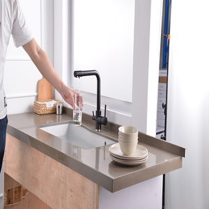 KR-601 Factory Direct Round <strong>Head</strong> Pure Faucet Chrome Zinc Alloy Faucet <strong>Taps</strong> - Product Image 5