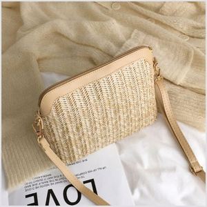 Sacs de plage, sacs et paniers vides, seau en maille à fleurs, sac en osier coloré avec poignées en bambou - Product Image 2