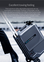 Valise à roulettes Airwheel, bagage de voyage avec moteur électrique, valises Briggs and Riley, scooter électrique, sac pliable à main
