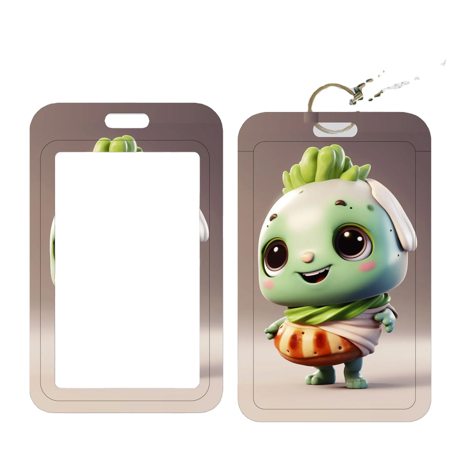 Cartoon mascot slide card cover identity card protective cover wholesale