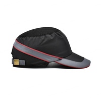 Prix usine personnalisé Baseball Bump Cap Casques Mesh Top Bump Hat avec boucle en métal