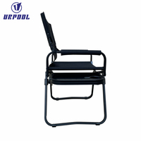 Haute qualité personnalisé toile Tube en aluminium directeur chaise Portable pliable bras Table réglable hauteur plage parc utilisation extérieure