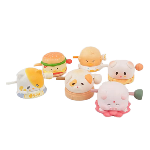 Série de jouets Gacha en capsule en plastique « Poisson porte-bonheur » avec figurines en bois - Product Image 1