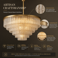 Plafonnier LED en cristal doré de style européen moderne, en acier inoxydable, IP33, 2700K-6000K, pour salon, chambre à coucher, maison
